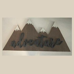 Adventure Wall Sign